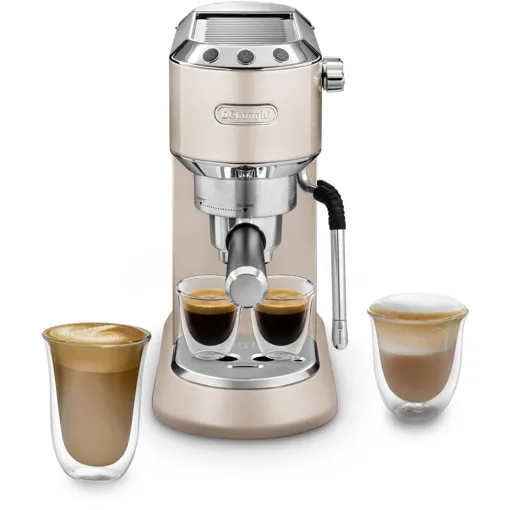 Machine à expresso DELONGHI dedica arte EC885.BG beige mettallics Bon état reconditionné disponible sur Rakuten