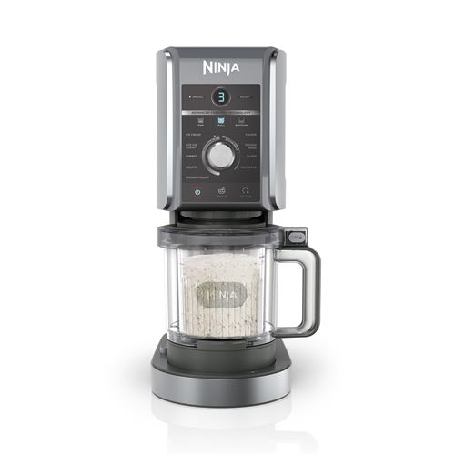 Machine à glaces et boissons Ninja Creami Deluxe NC502EU État correct Ninja reconditionné disponible sur Fnac