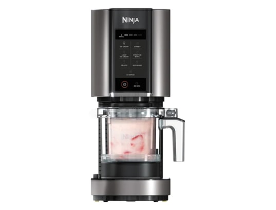 Machine a glaçes NINJA Creami NC300EU - 6 programmes - Capacité 473ml - Jusqu'a 1,4L de glace - 3 bols inclus - Excellent état Parfait état - 199,72 € Machine a glaçes NINJA Creami NC300EU - 6 programmes - Capacité 473ml - Jusqu'a 1,4L de glace - 3 bols inclus - Excellent état Parfait état Ninja reconditionné disponible sur Pixmania