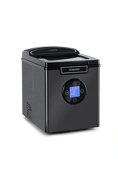 Machine à glaçons Icemeister 2G - 12kg/24h affichage LCD acier inoxydable - Noir Bon état Klarstein reconditionné disponible sur Darty