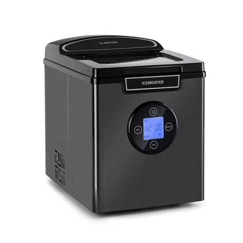 Machine à glaçons Icemeister 2G - 12kg/24h affichage LCD acier inoxydable - Noir État correct N/A reconditionné disponible sur Fnac