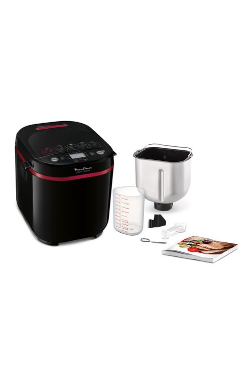 Machine à pain Moulinex Pain et Plaisir YY4350 720 W Noir et Gamay État correct reconditionné disponible sur Fnac