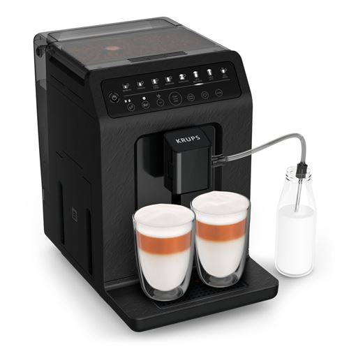 Machine cappuccino et expresso automatique Krups Evidence Eco-Design EA897B10 1450 W Noir État correct Krups reconditionné disponible sur Fnac