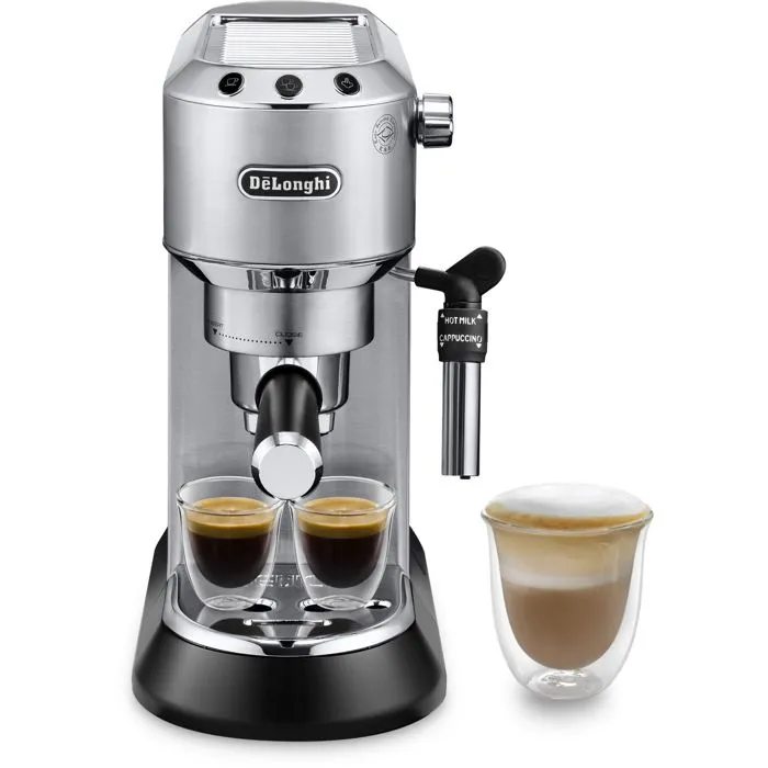 Machine expresso manuelle - DeLonghi - Dedica style - EC685.M - Inox Reconditionné - 109,00 € Machine expresso manuelle - DeLonghi - Dedica style - EC685.M - Inox Reconditionné De'Longhi reconditionné disponible sur Cdiscount Seconde Vie