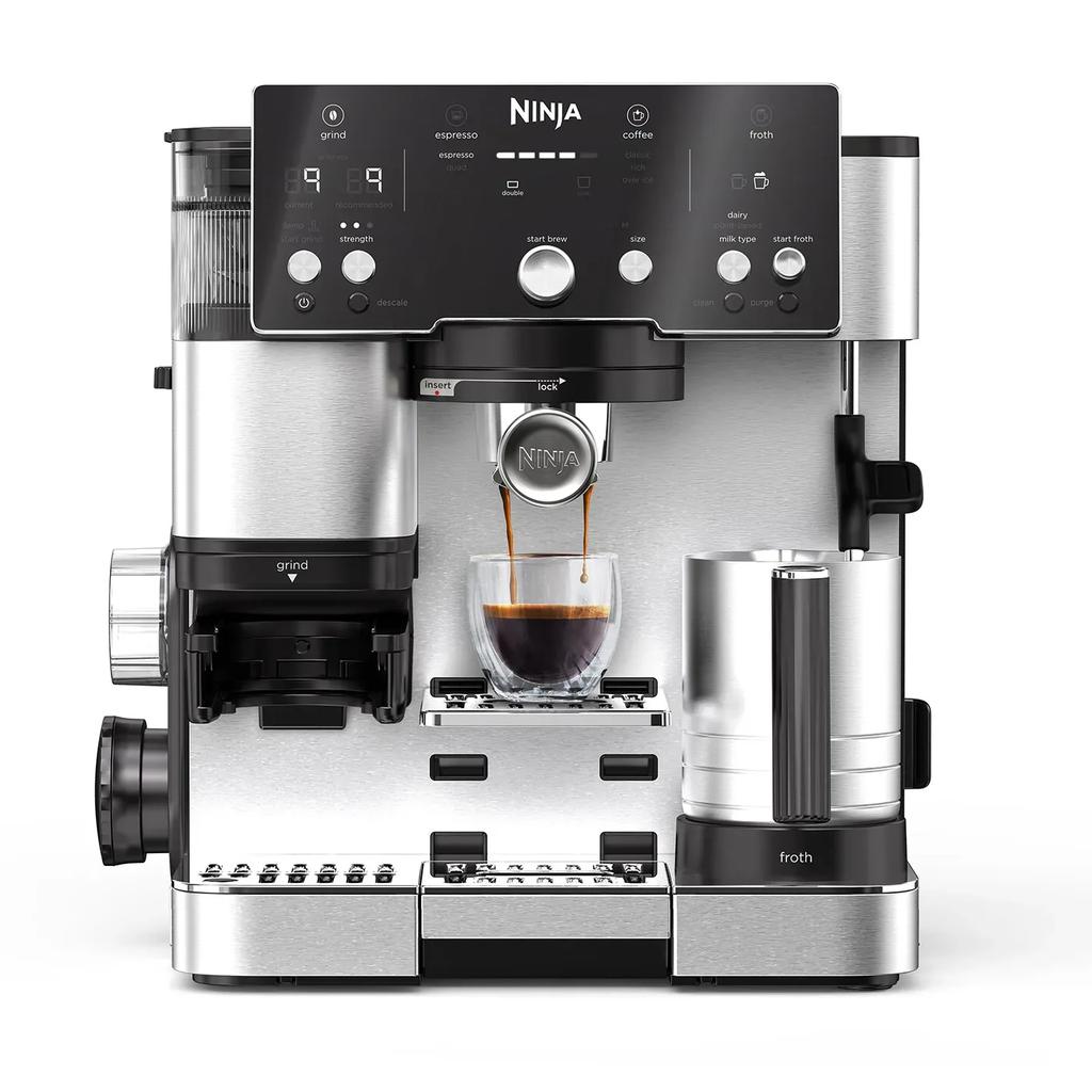 Machine Expresso Ninja ES501EU L - argent Reconditionné - 269,99 € Machine Expresso Ninja ES501EU L - argent Reconditionné Ninja reconditionné disponible sur Backmarket