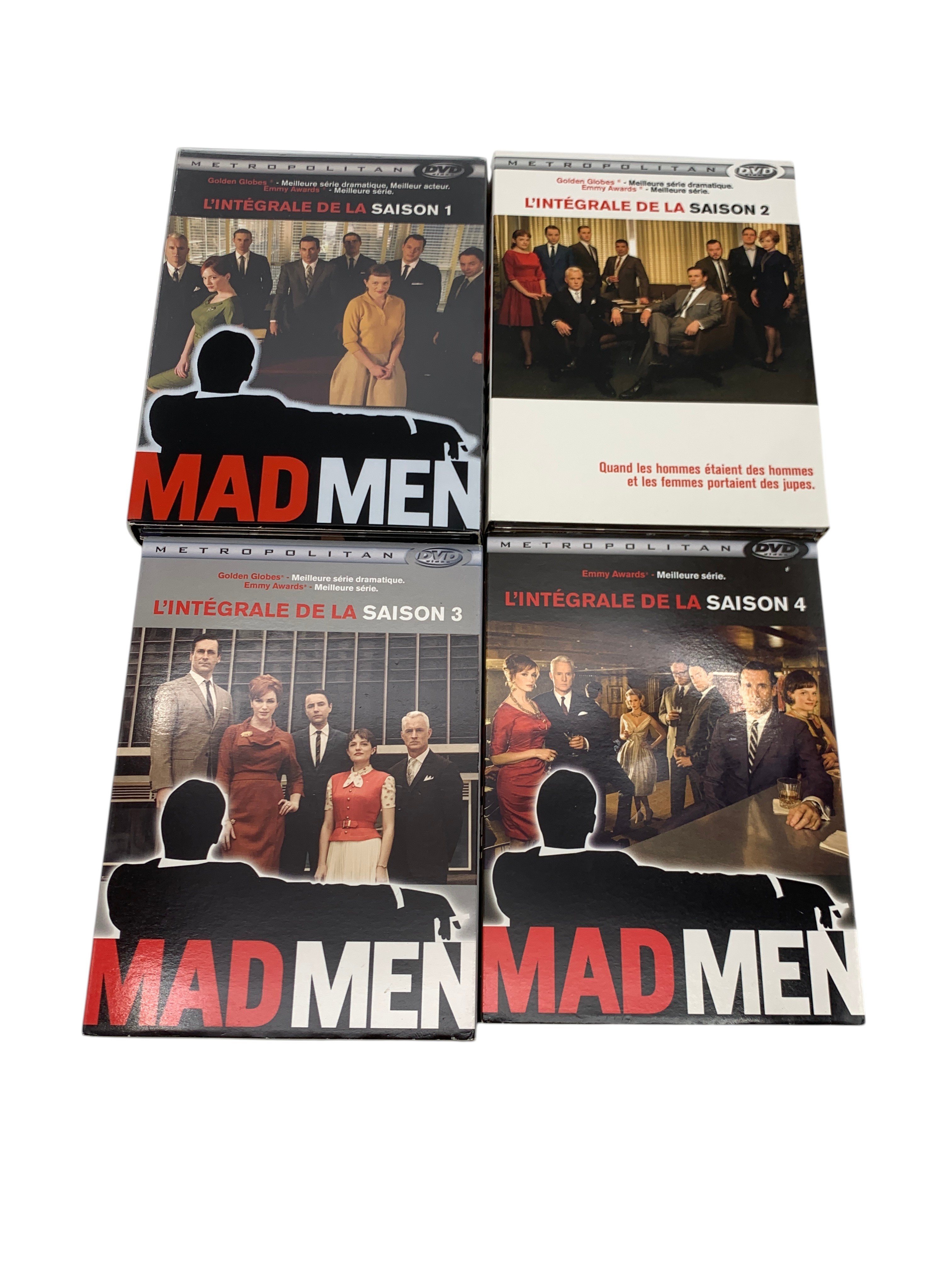 Acheter Mad Men saison 1 à 4 - Coffret DVD Bon état - 10,00 € Mad Men saison 1 à 4 - Coffret DVD Bon état reconditionné disponible sur Label Emmaüs