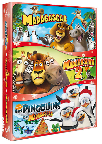 Madagascar - Madagascar 2 - Les Pingouins de Madagascar : Mission Noël - Coffret État correct reconditionné disponible sur Fnac
