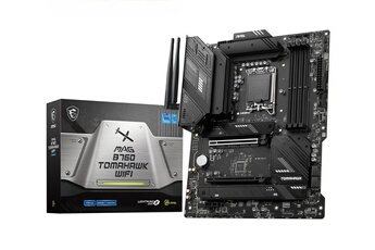 MAG B760 TOMAHAWK WIFI ATX Socket LGA1700 Chipset Intel B760 Bon état MSI reconditionné disponible sur Darty