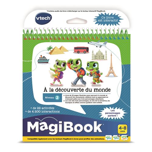 Acheter Magibook Vtech A la découverte du monde État correct - 27,22 € Magibook Vtech A la découverte du monde État correct VTech reconditionné disponible sur Fnac