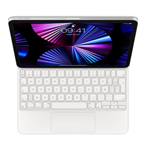 Magic Keyboard Apple pour iPad Pro 11" Blanc État correct Apple reconditionné disponible sur Fnac