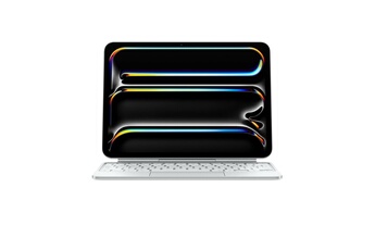 Magic Keyboard - Clavier et étui - avec trackpad - rétroéclairé - Apple Smart connector - QWERTY - Anglais international - blanc Très bon état Apple reconditionné disponible sur Darty | Dero