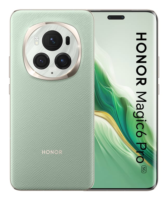 Magic6 Pro (5G) 512 Go, Vert, Débloqué - Excellent état Parfait état Honor reconditionné disponible sur Pixmania