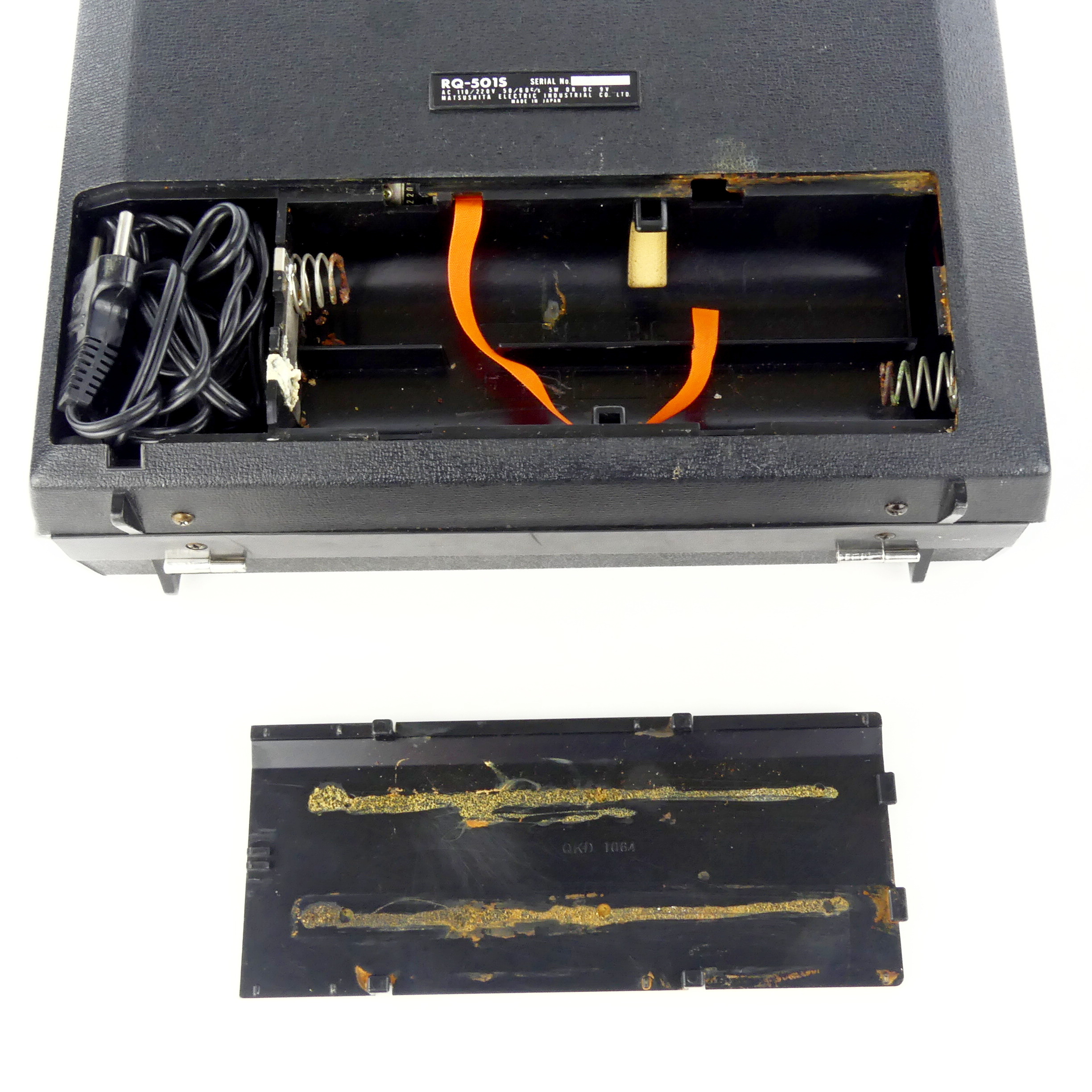 Voir photo 7 de Magnétophone à bande RQ-501S Matsushita Electric Industrial Co. 1967 Magnétophone à bande RQ-501S Matsushita Electric Industrial Co. 1967 État correct reconditionné photo 7