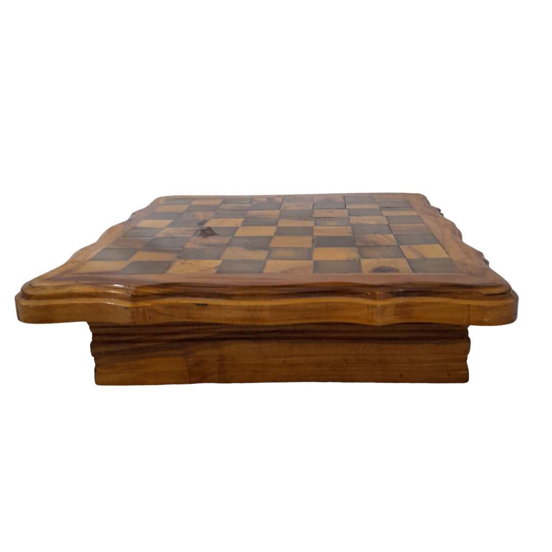 Voir photo 5 de Magnifique Coffret de Jeux 4-en-1 en Bois d'Olivier Artisanal – Échecs, Dames, Solitaire & Dominos Magnifique Coffret de Jeux 4-en-1 en Bois d'Olivier Artisanal – Échecs, Dames, Solitaire & Dominos Très bon état reconditionné photo 5