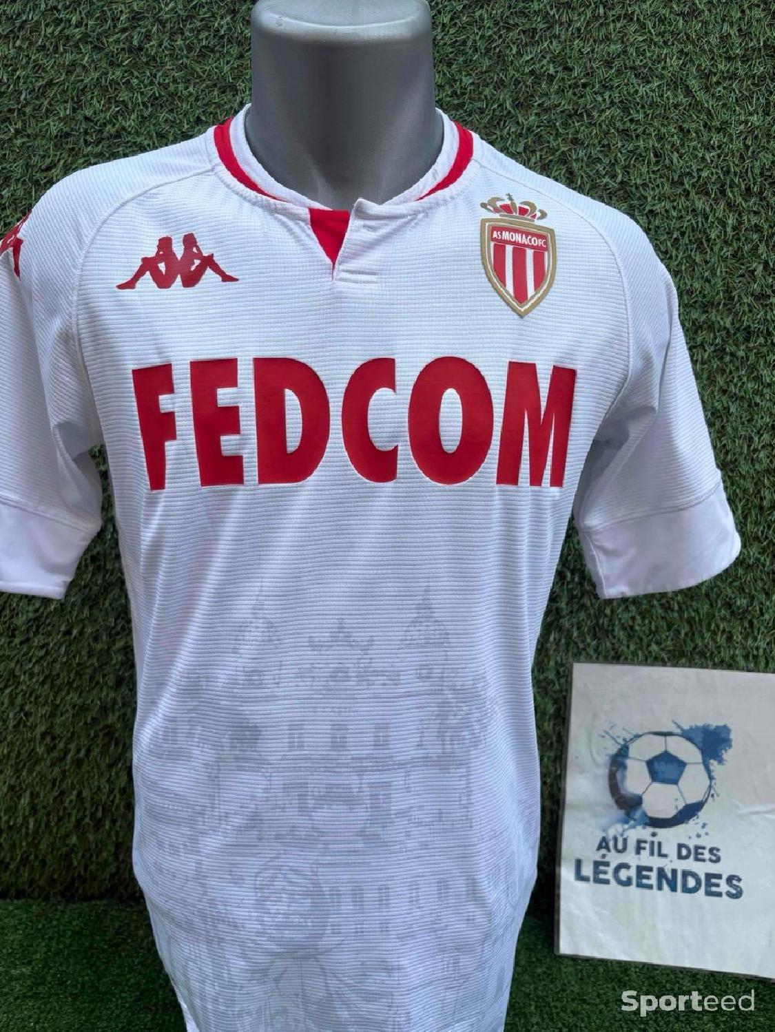 Maillot AS Monaco Comme neuf (c'est déjà la condition standard) Kappa reconditionné disponible sur Sporteed | Dero