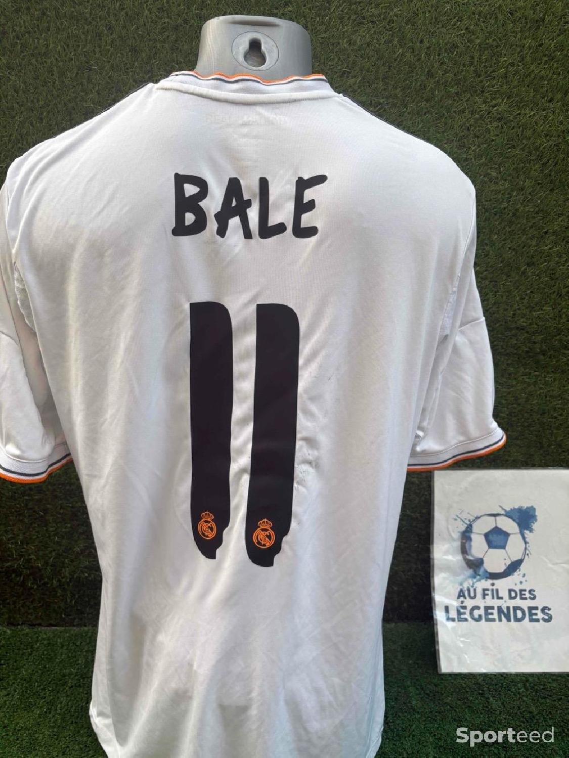 Maillot Bale real Madrid Très bon état reconditionné disponible sur Sporteed