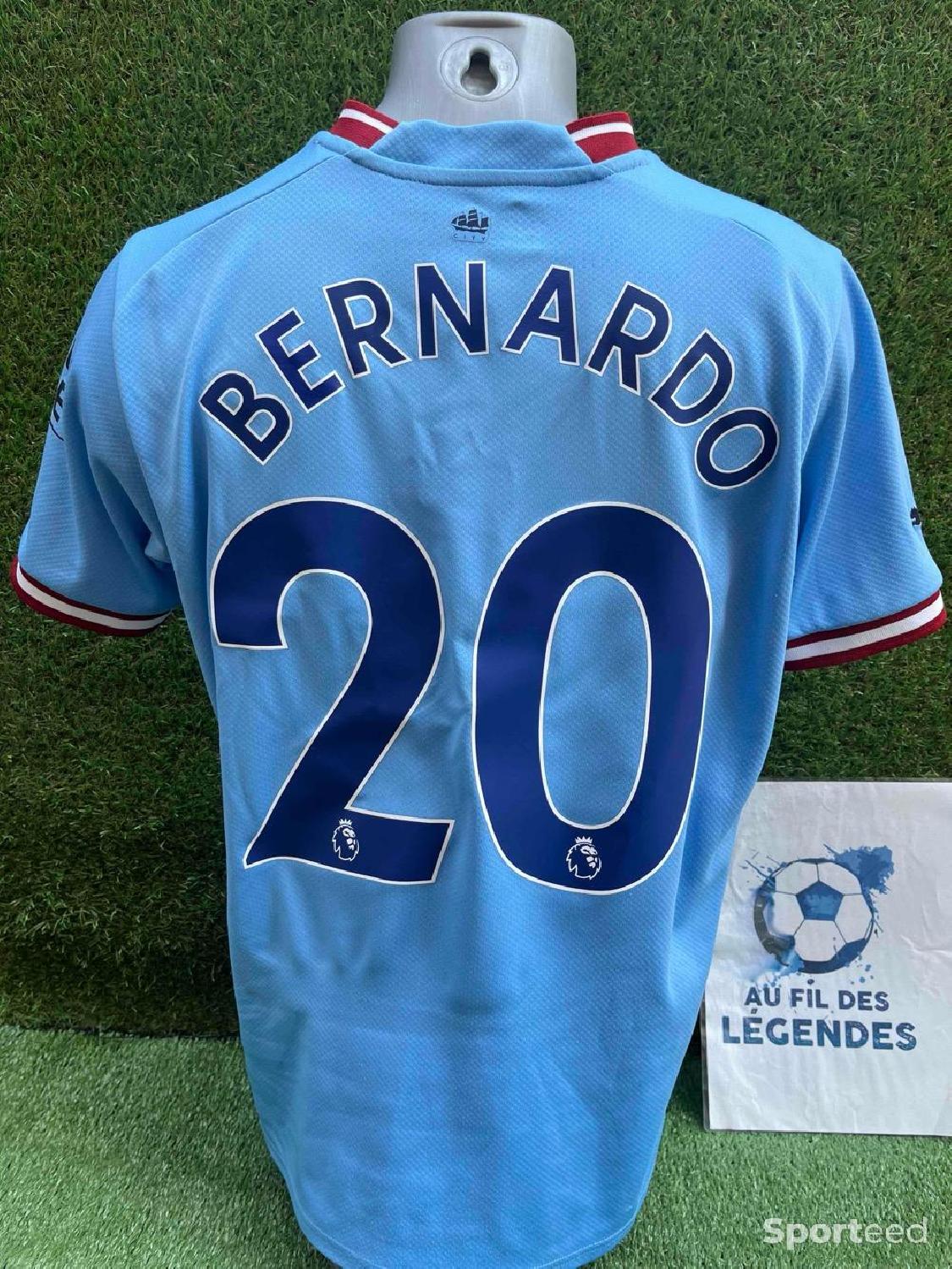 Maillot Bernardo Silva Manchester City Très bon état reconditionné disponible sur Sporteed