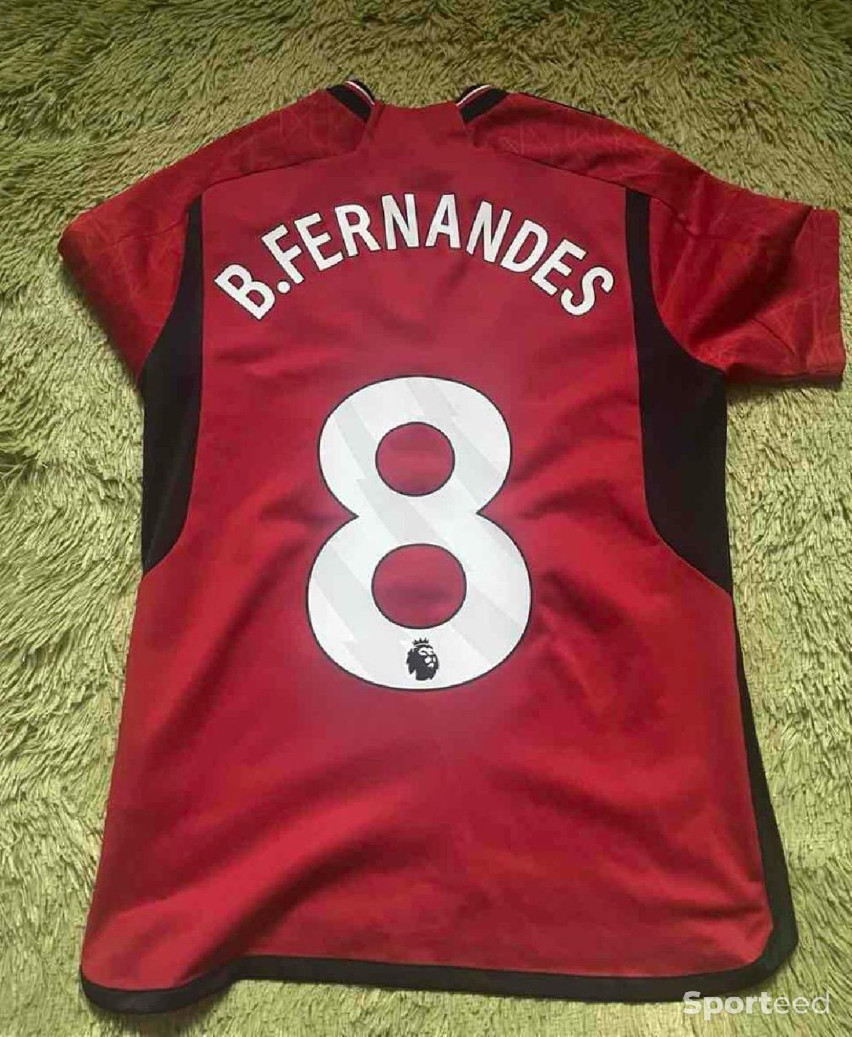 Maillot Bruno Fernandes Manchester united adidas Très bon état reconditionné disponible sur Sporteed