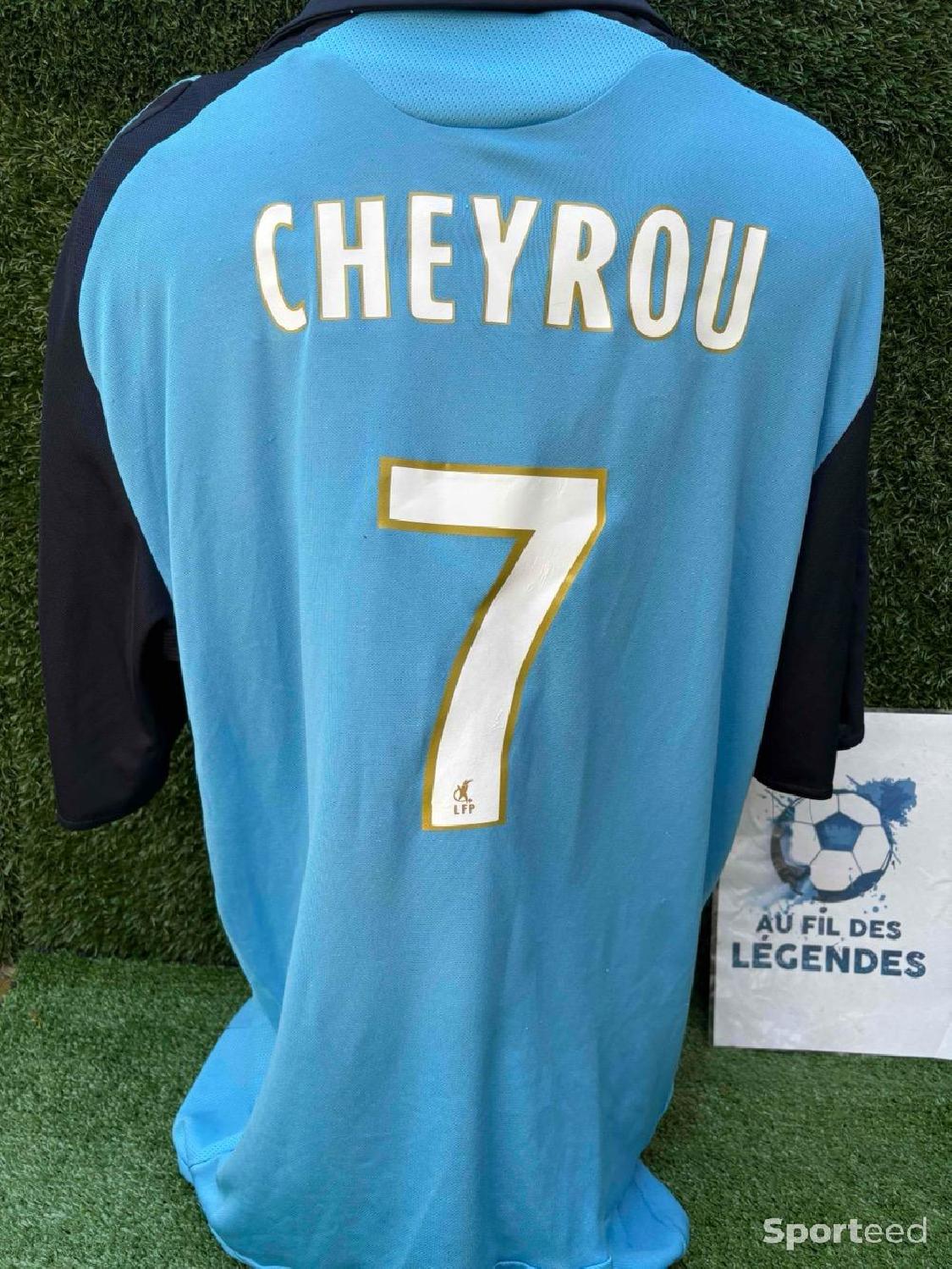 Maillot cheyrou olympique de Marseille Très bon état Adidas reconditionné disponible sur Sporteed