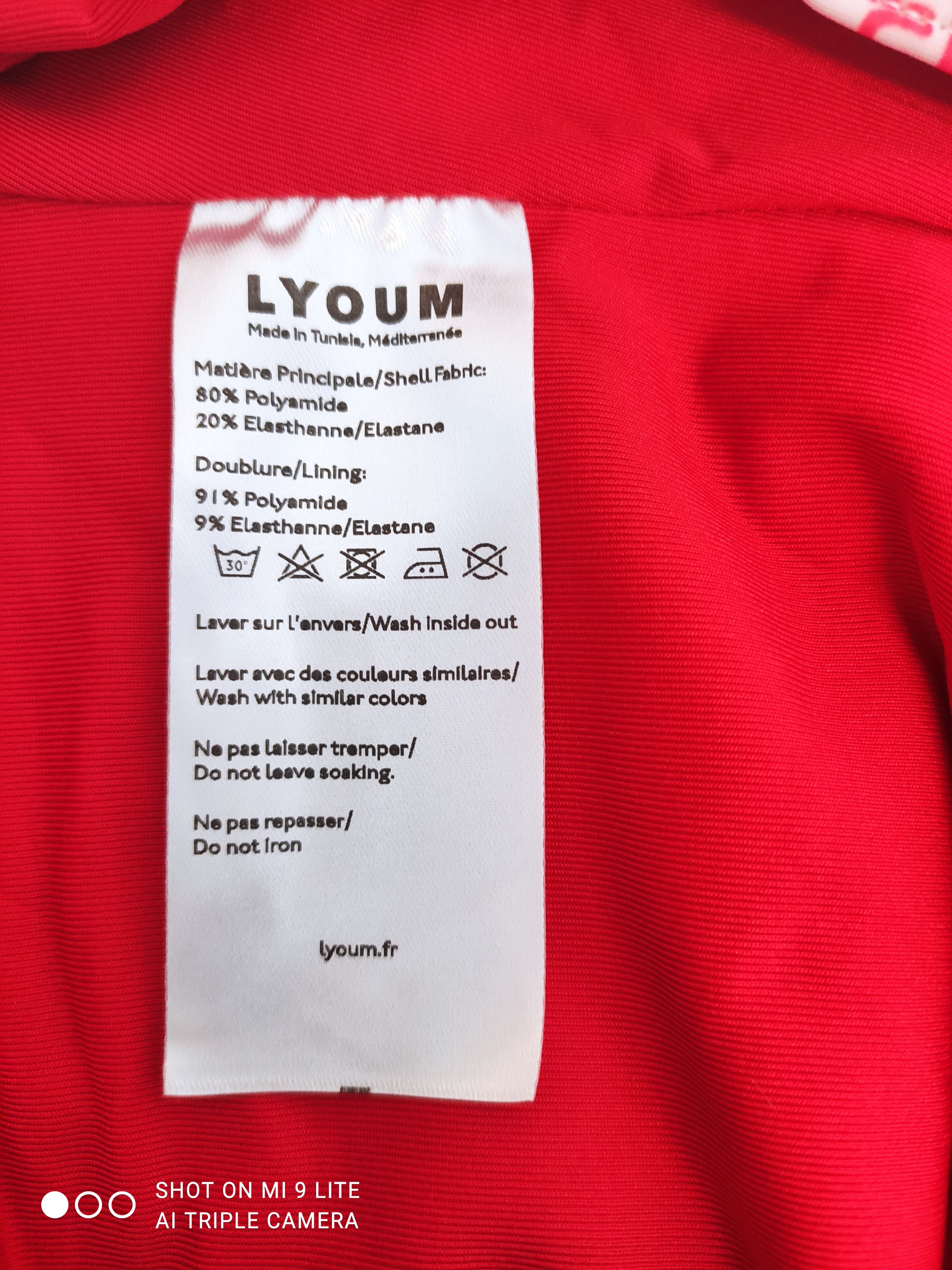 Voir photo 5 de MAILLOT DE BAIN 1 PIÈCE M LYOUM MOTIF ZÈBRE ROUGE & BLANC FEMME MAILLOT DE BAIN 1 PIÈCE M LYOUM MOTIF ZÈBRE ROUGE & BLANC FEMME Parfait état reconditionné photo 5