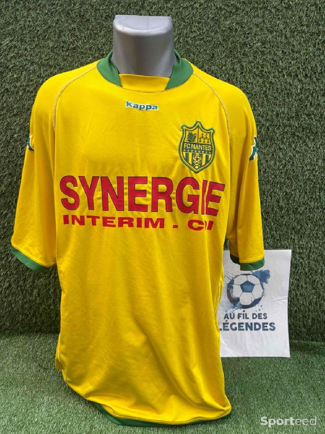 Maillot fc Nantes vintage Très bon état Kappa reconditionné disponible sur Sporteed | Dero