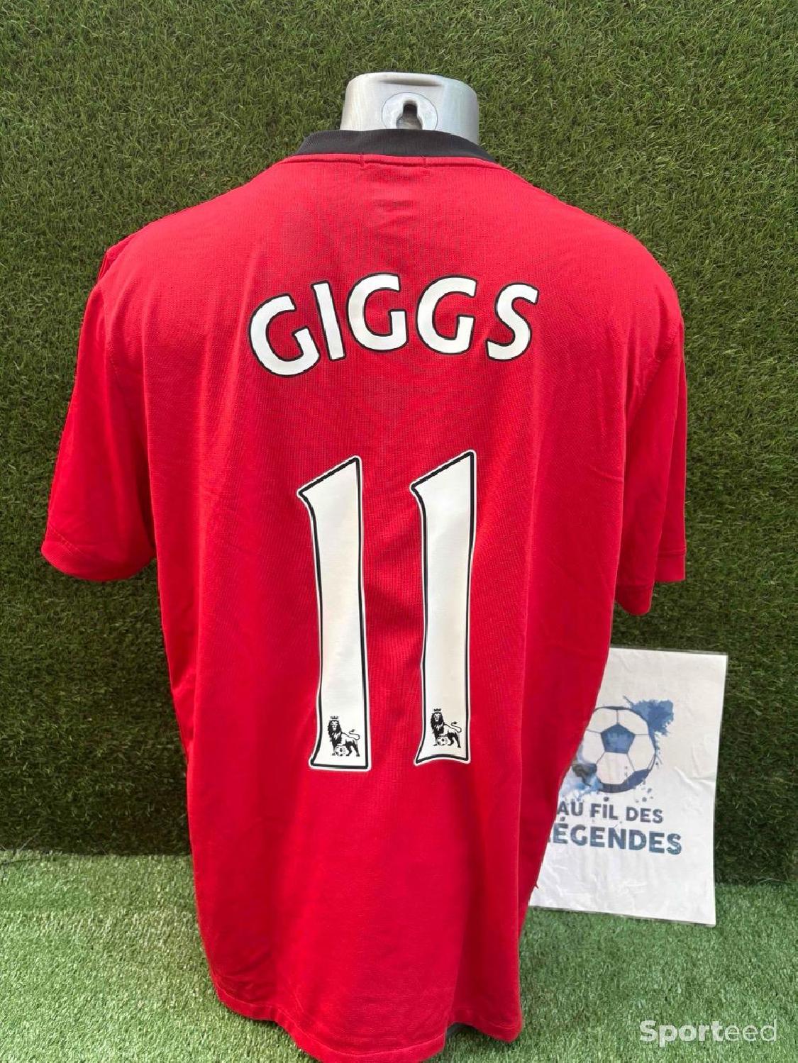 Maillot giggs Manchester United Très bon état Nike reconditionné disponible sur Sporteed