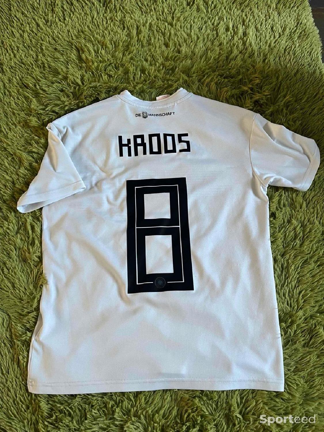 Maillot Kroos Allemagne Très bon état Adidas reconditionné disponible sur Sporteed | Dero
