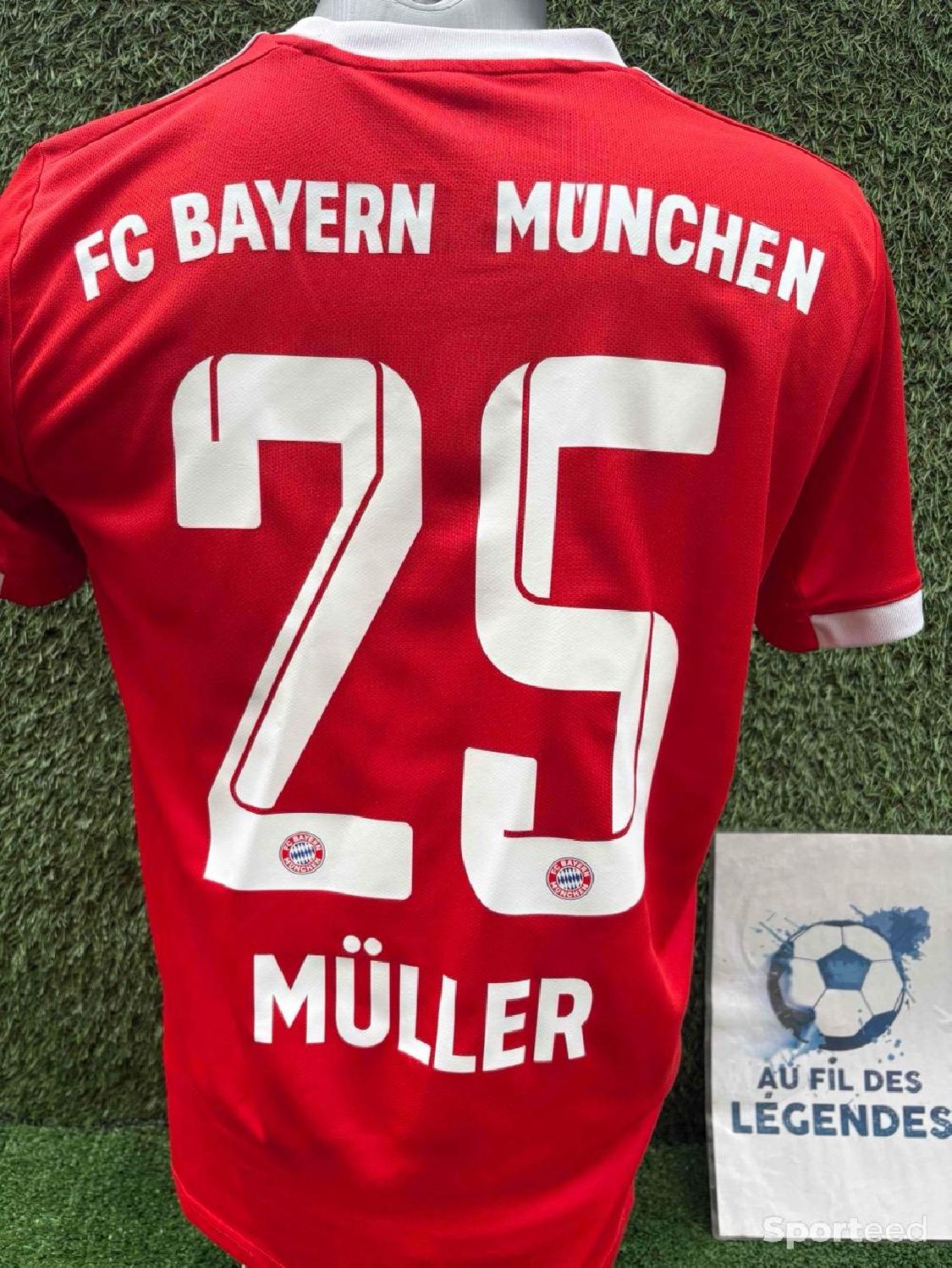 Maillot Muller Bayern Munich Très bon état Adidas reconditionné disponible sur Sporteed | Dero