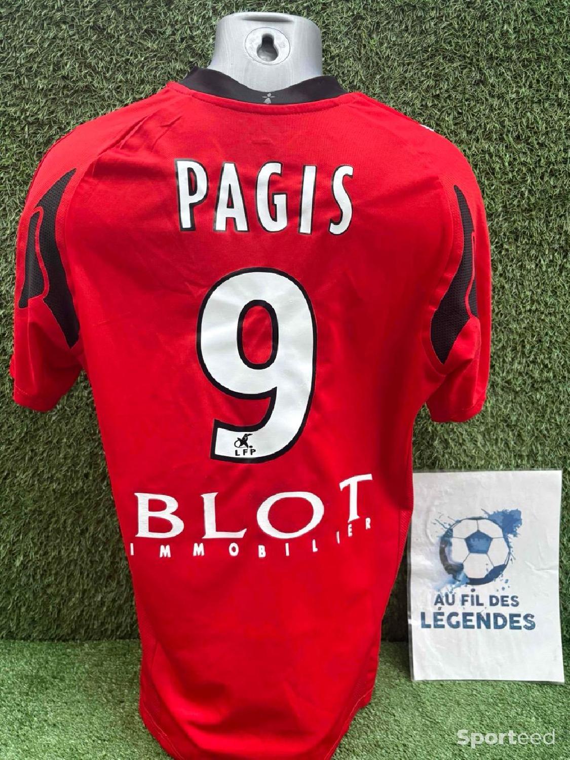 Maillot pagis stade rennais Très bon état reconditionné disponible sur Sporteed