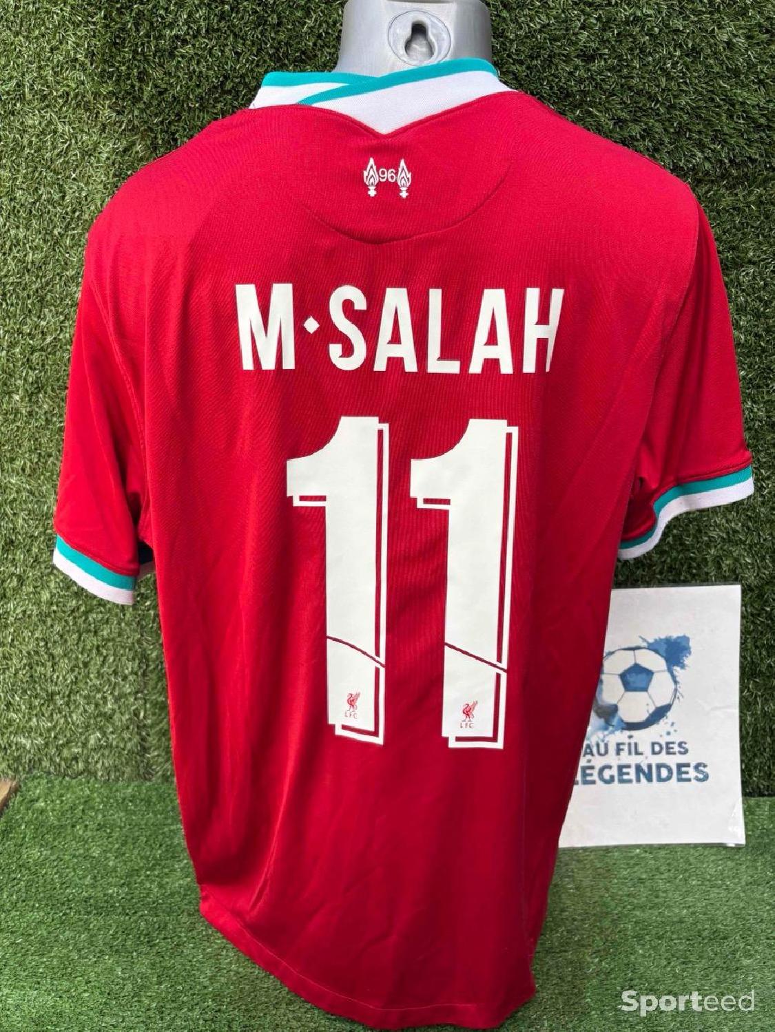 Maillot Salah Liverpool Très bon état Nike reconditionné disponible sur Sporteed