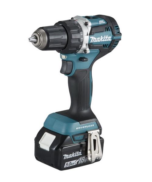 Makita - Perceuse visseuse à batterie 18 V Li-Ion 5 Ah Ø 13 mm - DDF484RTJ État correct Makita reconditionné disponible sur Fnac