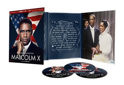 Malcolm X Édition Collector Limitée Blu-ray 4K Ultra HD État correct - 98,99 € Malcolm X Édition Collector Limitée Blu-ray 4K Ultra HD État correct reconditionné disponible sur Fnac | Dero