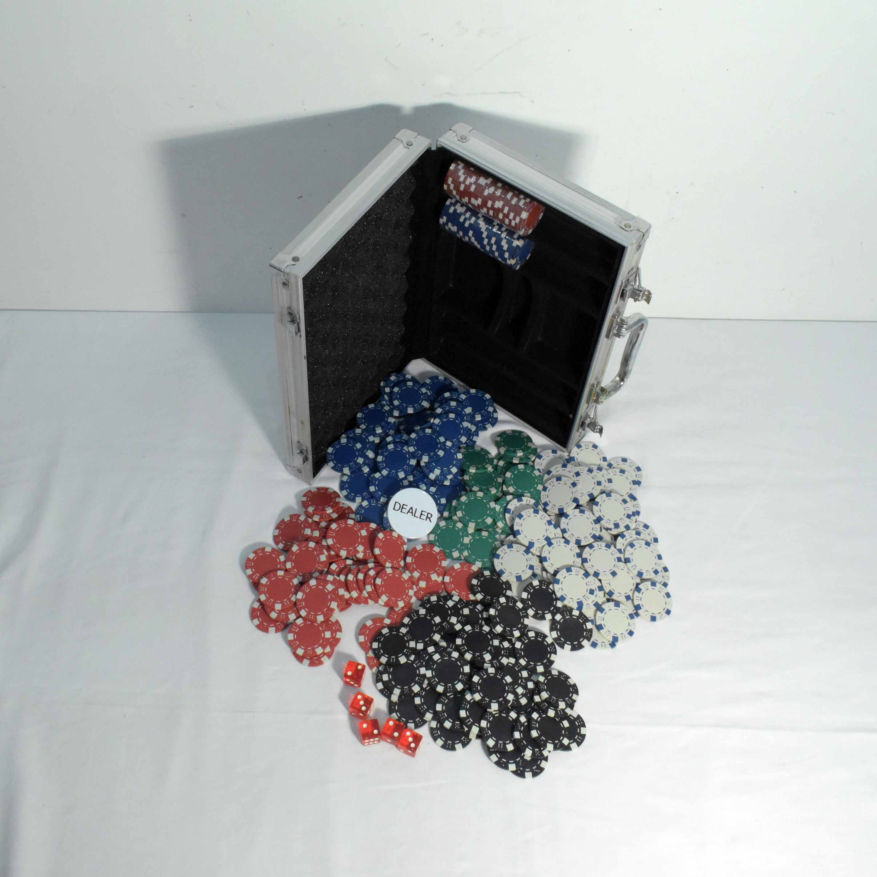 Voir photo 12 de Malette de Gains au Poker - 280 Jetons Non Marqués Malette de Gains au Poker - 280 Jetons Non Marqués Bon état reconditionné photo 12