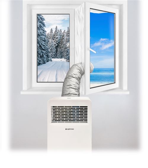 Manchon isolant universel Optimea MAN-ISO pour gaine de climatiseur mobile Blanc et argent État correct N/A reconditionné disponible sur Fnac