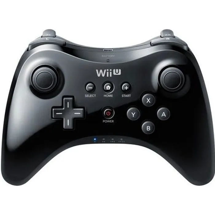 Manette Classique Wii U Pro Noire Reconditionné N/A reconditionné disponible sur Cdiscount Seconde Vie