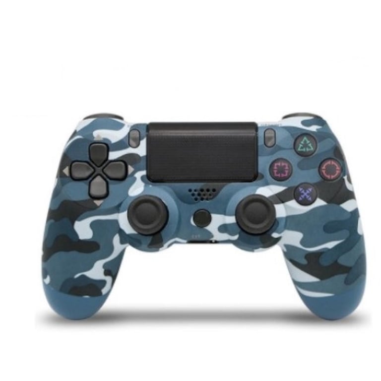 Manette de jeu sans fil Riff DualShock 4 v2 pour PlayStation PS4 / PS TV / PS Now Camouflage bleu - Très bon état Très bon état N/A (Riff n'est pas une marque connue, reconditionné disponible sur Pixmania | Dero
