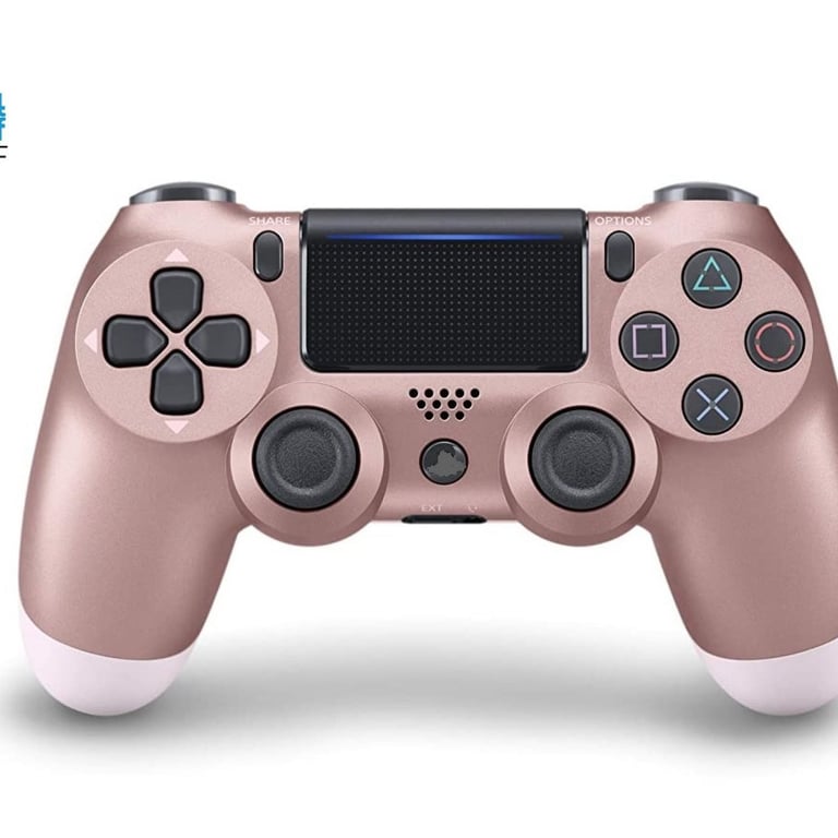 Manette de jeu sans fil Riff DualShock 4 v2 pour PlayStation PS4 / PS TV / PS Now Gold-Rose - Très bon état Très bon état N/A (Riff n'est pas une marque connue, reconditionné disponible sur Pixmania | Dero