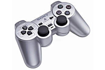 MANETTE DUAL SHOCK ARGENT État correct Sony reconditionné disponible sur Darty