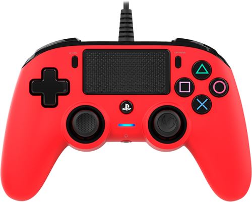 Manette filaire Nacon Rouge pour PS4 État correct Nacon reconditionné disponible sur Fnac