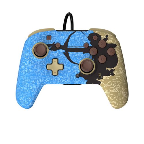 Manette filaire Pdp REMATCH The Legend of Zelda : Breath of the Wild Ancient Arrow pour Nintendo Switch/Nintendo Switch Modèle OLED État correct reconditionné disponible sur Fnac