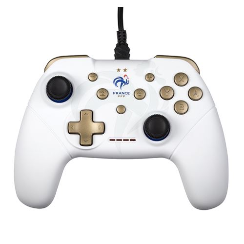 Manette filaire pour Nintendo Switch Konix Edition FFF Blanc État correct N/A reconditionné disponible sur Fnac