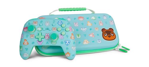 Manette filaire PowerA pour Nintendo Switch Animal Crossing New Horizons Vert et Bleu État correct reconditionné disponible sur Fnac