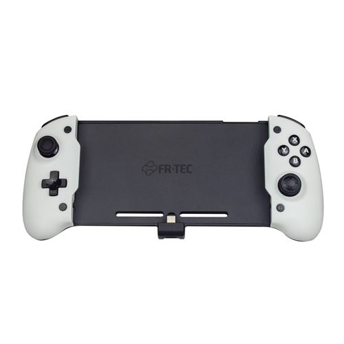 Manette Just For Games Advanced Pro Gaming Controller pour Nintendo Switch et Nintendo Switch modèle OLED Blanc et Noir État correct Just For Games reconditionné disponible sur Fnac