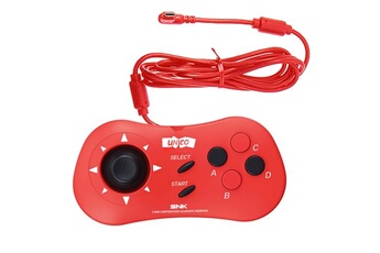 Manette mini Pad SNK MVSX Rouge Très bon état Just For Games reconditionné disponible sur Darty