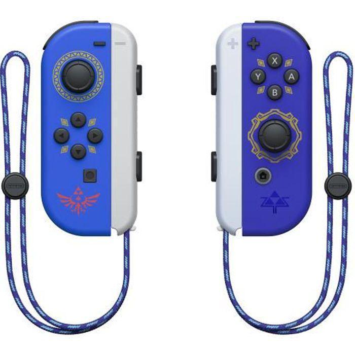 Manette Nintendo Switch Nintendo Joy-Con The Legend of Zelda: Skyward Sword HD Edition Reconditionné - 87,00 € Manette Nintendo Switch Nintendo Joy-Con The Legend of Zelda: Skyward Sword HD Edition Reconditionné Nintendo reconditionné disponible sur Backmarket