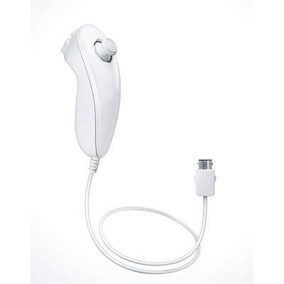 Manette Nunchuck Wii Blanche État correct Nintendo reconditionné disponible sur Fnac