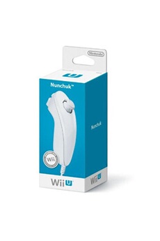 Manette Nunchuk blanche pour Wii U - Manette Nunchuck Très bon état Nintendo reconditionné disponible sur Darty | Dero