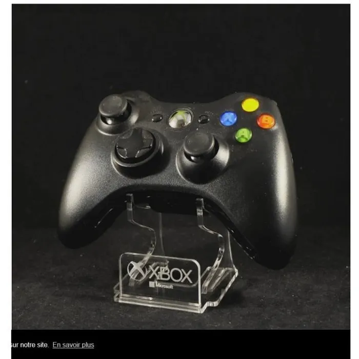 MANETTE OFFICIEL MICROSOFT XBOX 360 Noir sans fil Reconditionné - 40,00 € MANETTE OFFICIEL MICROSOFT XBOX 360 Noir sans fil Reconditionné Microsoft reconditionné disponible sur Cdiscount Seconde Vie