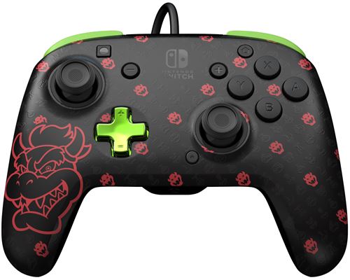 Manette Pdp NSW Rematch Glow Wired Bowser État correct N/A reconditionné disponible sur Fnac | Dero