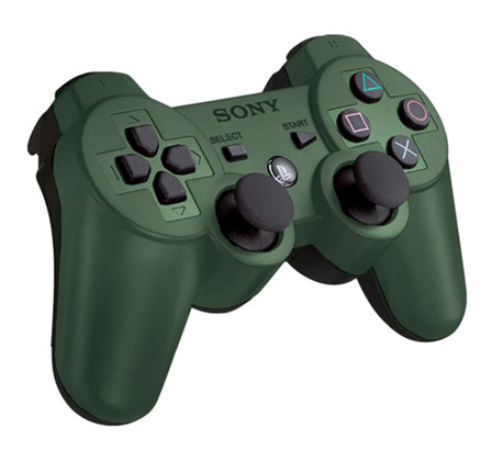 Manette Playstation 3 vert kaki Dualshock 3 - Manette PS3 kaki Sony Dual Shock 3 État correct Sony reconditionné disponible sur Fnac